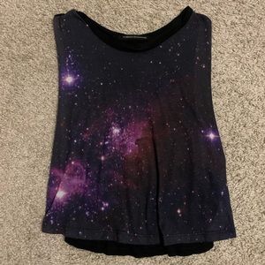 Foreign Exchange Star Tank Top- sz XS